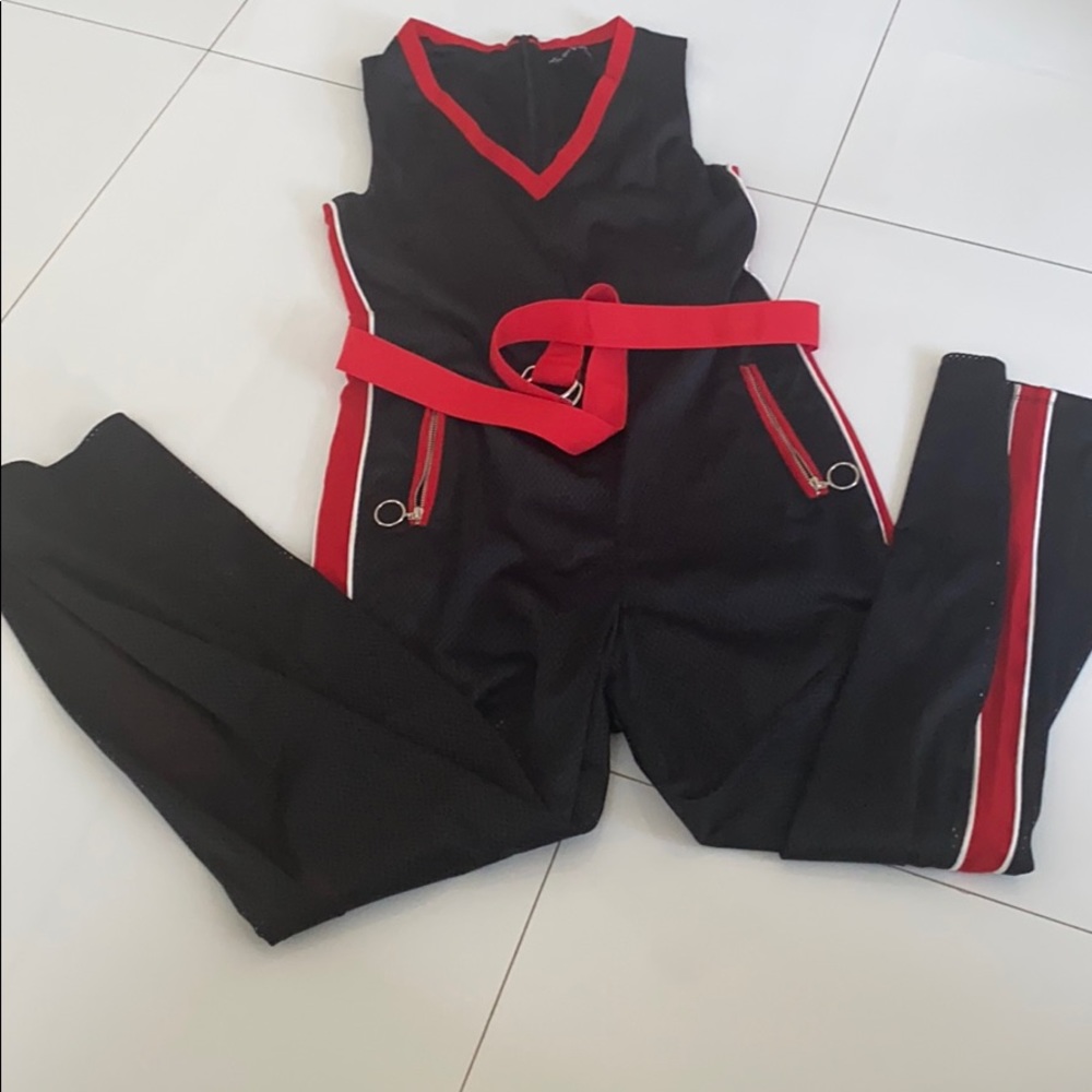 Red/ black jumper